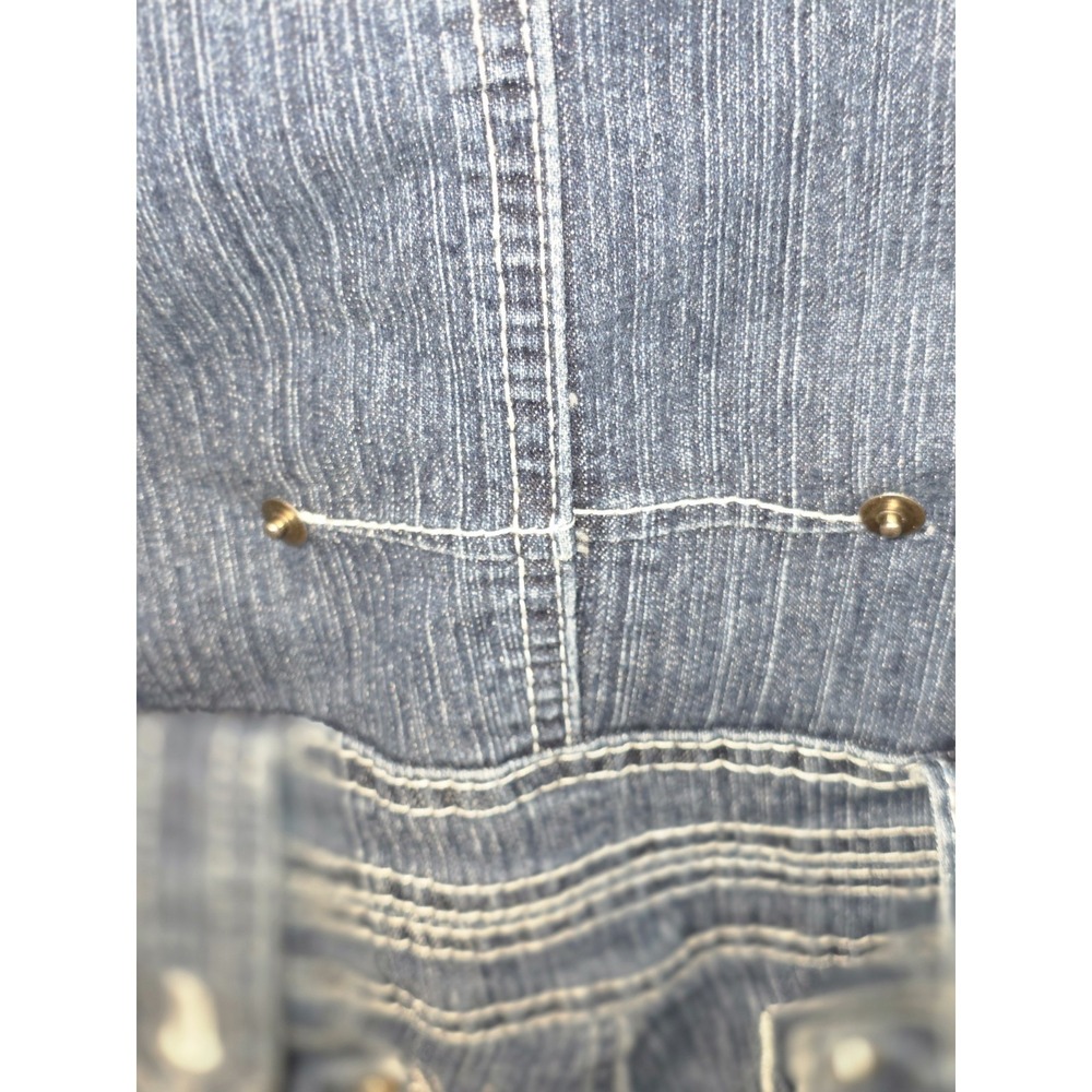 Street Blues Stretch Coveralls. Size 13/14. Few Buttons Missing But Can Be...‎ - Picture 10 of 13